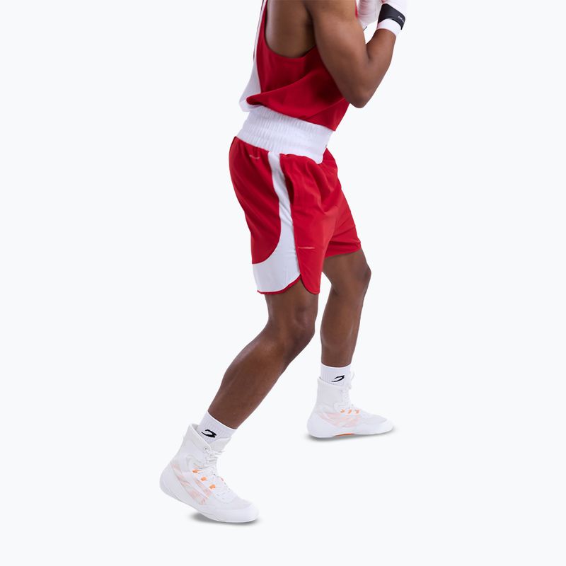 Pantaloni scurți de antrenament pentru bărbați Boxraw Stevenson V2 red/white 6