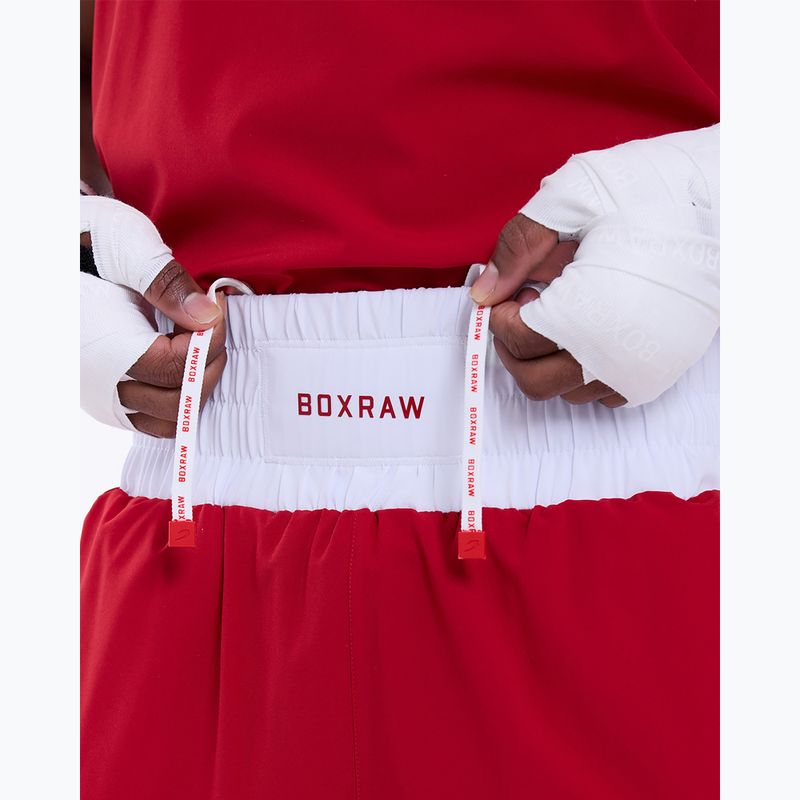 Pantaloni scurți de antrenament pentru bărbați Boxraw Stevenson V2 red/white 8