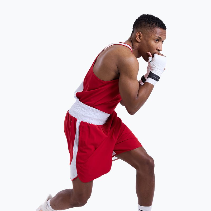 Tricou pentru bărbați Boxraw Stevenson V2 Tank red/white 8