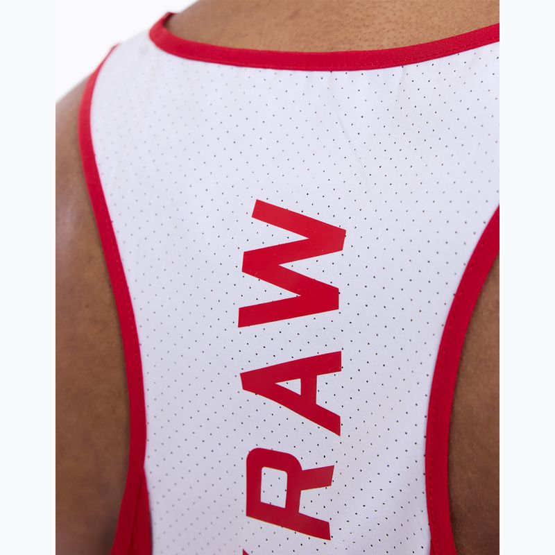 Tricou pentru bărbați Boxraw Stevenson V2 Tank red/white 10