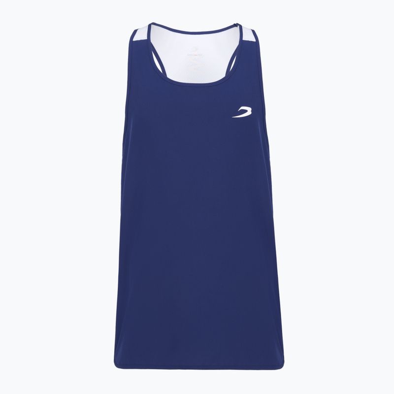Tricou pentru bărbați Boxraw Stevenson Tank 2.0 blue/white 11