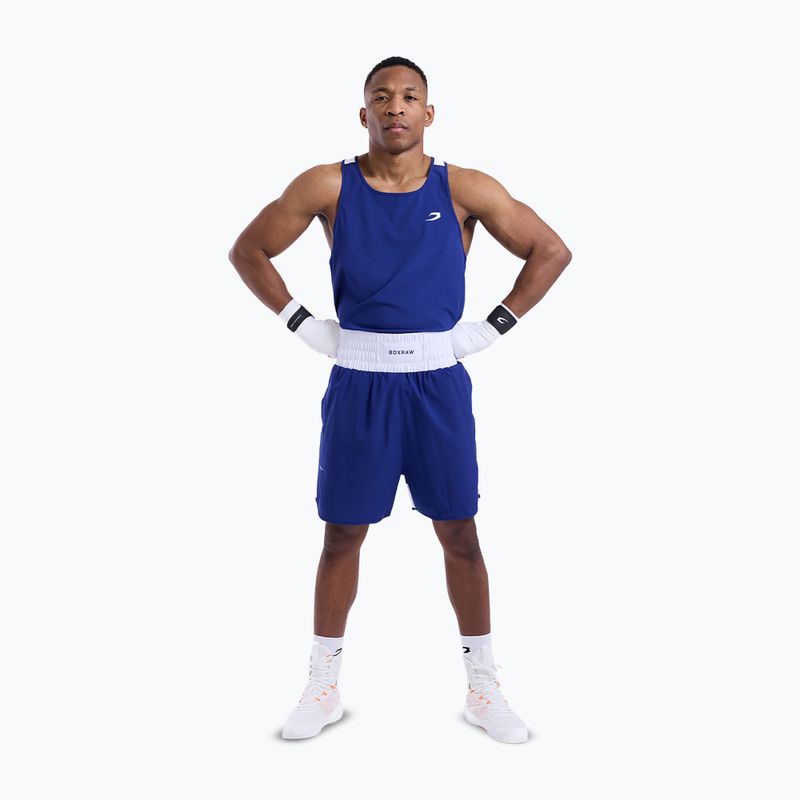 Tricou pentru bărbați Boxraw Stevenson Tank 2.0 blue/white 2