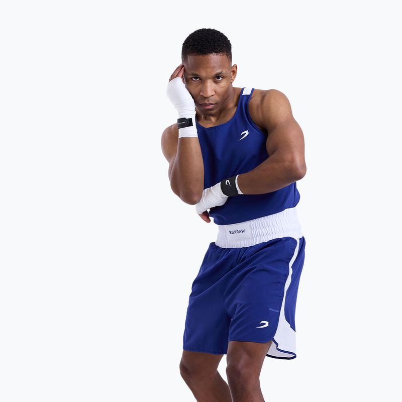 Tricou pentru bărbați Boxraw Stevenson Tank 2.0 blue/white 5