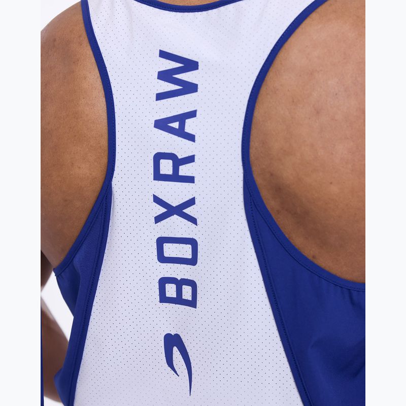 Tricou pentru bărbați Boxraw Stevenson Tank 2.0 blue/white 10