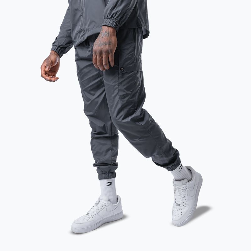 Pantaloni pentru bărbați Boxraw Dundee Cargo charcoal 4