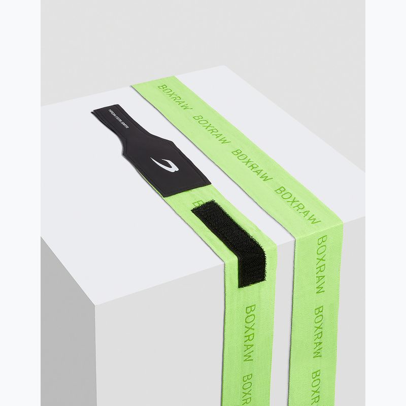 Bandaje de box Boxraw Hand Wraps green 4