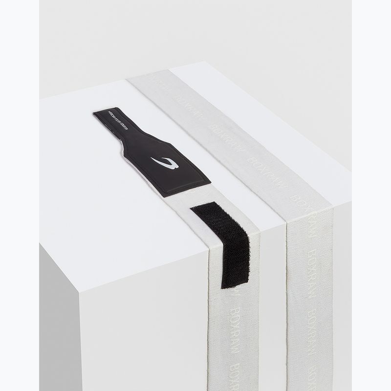Bandaje de box BOXRAW Hand Wraps 450 cm white 4