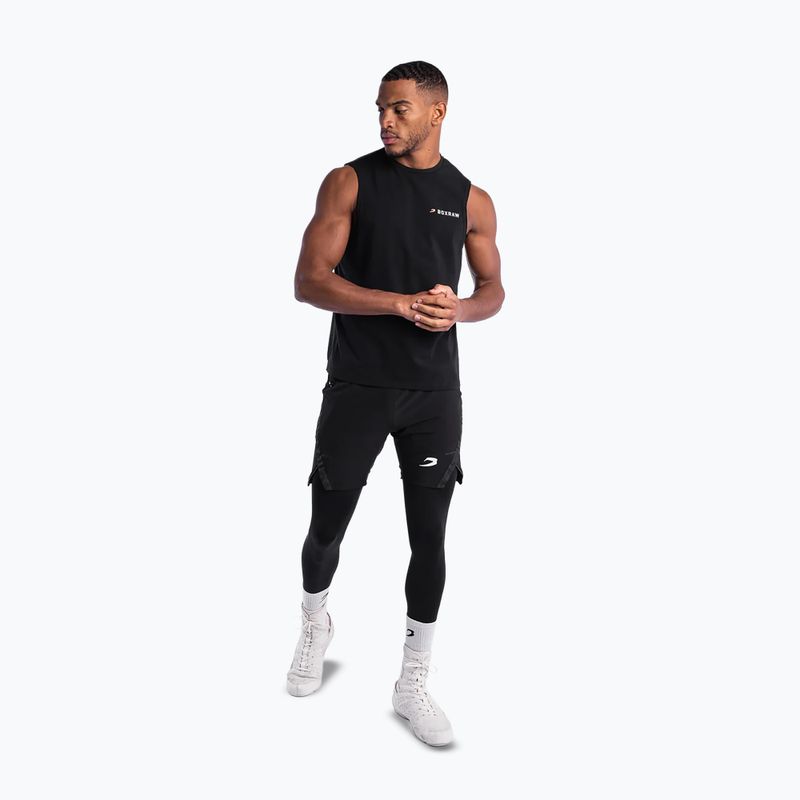 Tricou pentru bărbați BOXRAW We Don't Play Boxing Muscle Tank black 2