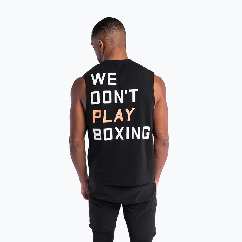 Tricou pentru bărbați BOXRAW We Don't Play Boxing Muscle Tank black 3