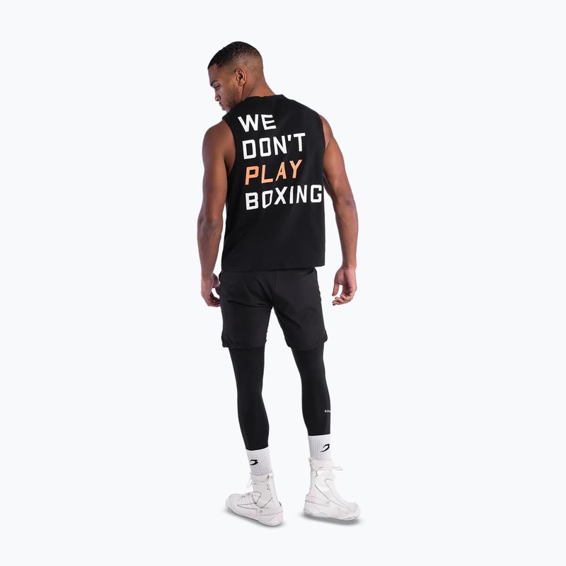 Tricou pentru bărbați BOXRAW We Don't Play Boxing Muscle Tank black 4