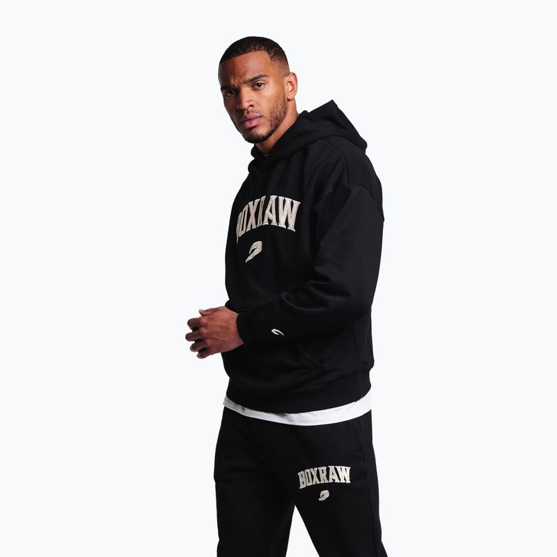 Bluză pentru bărbați BOXRAW East Street Hoodie black 4