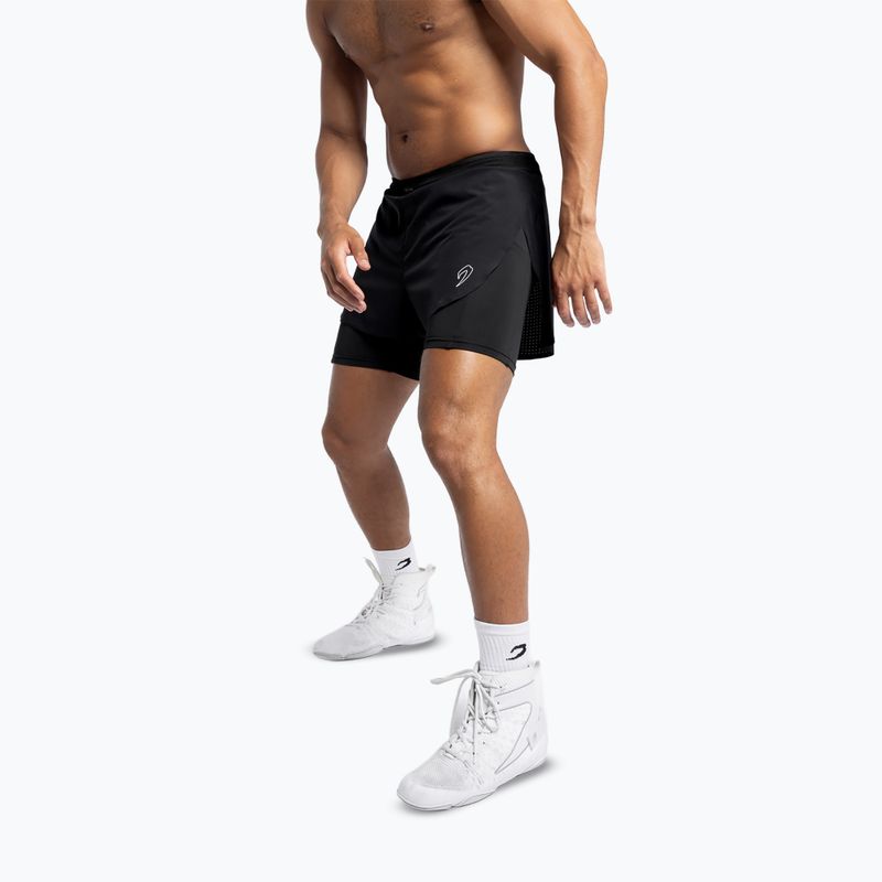 Pantaloni scurți de antrenament BOXRAW Tunero 2-in-1 black 4