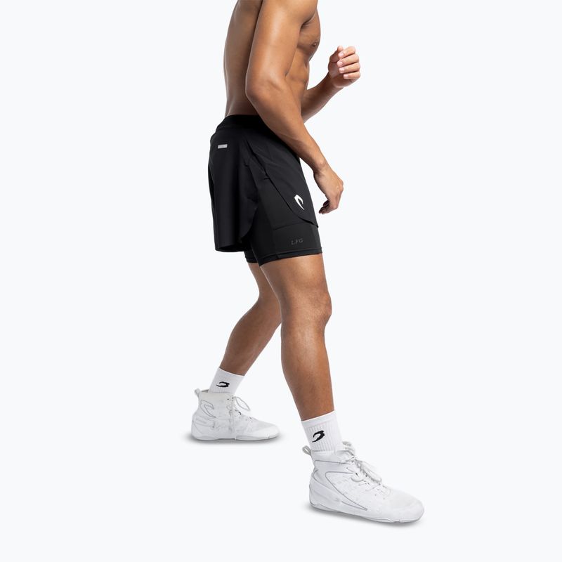Pantaloni scurți de antrenament BOXRAW Tunero 2-in-1 black 6