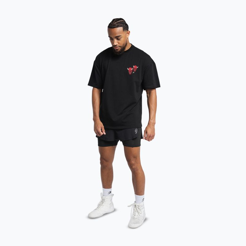 Tricou pentru bărbați BOXRAW Death Before Dishonor Oversized black 2