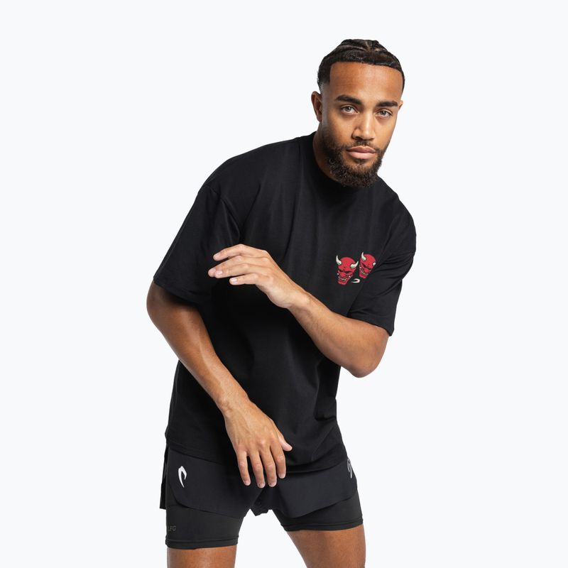 Tricou pentru bărbați BOXRAW Death Before Dishonor Oversized black 4