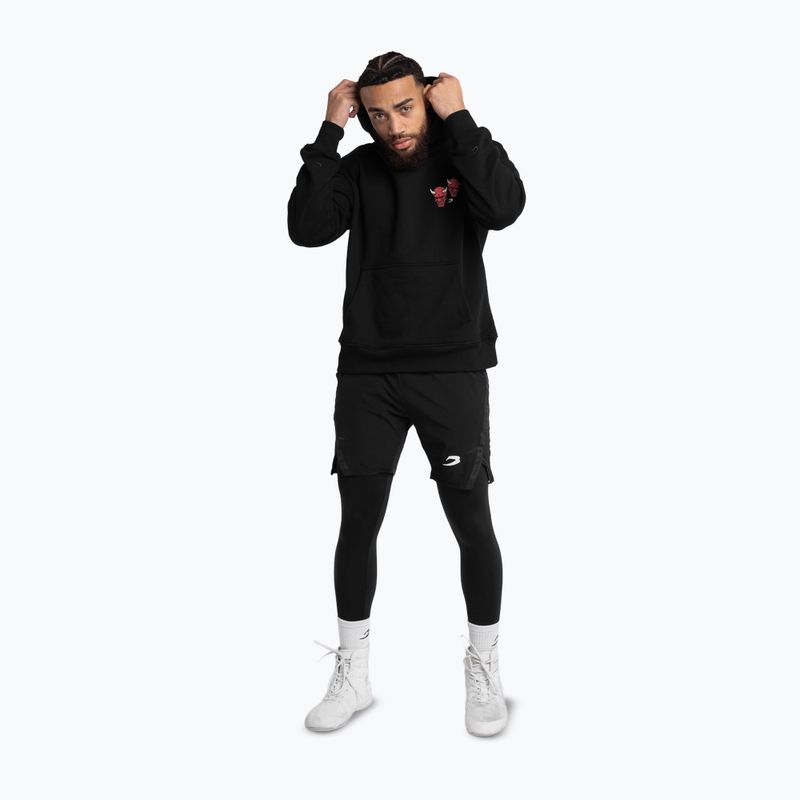 Bluză pentru bărbați BOXRAW Death Before Dishonor Oversized Hoodie black 4