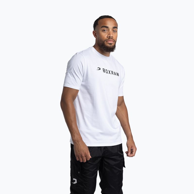 Tricou pentru bărbați Boxraw A.B.C. White 5