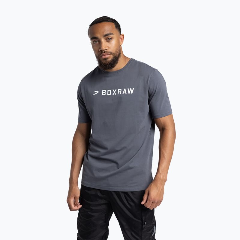 Tricou pentru bărbați Boxraw A.B.C. charcoal 4