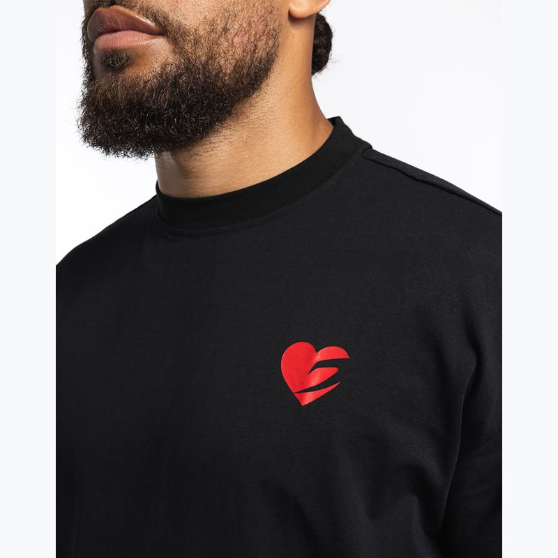 Tricou pentru bărbați Boxraw Boxing is Love Oversized Black 8
