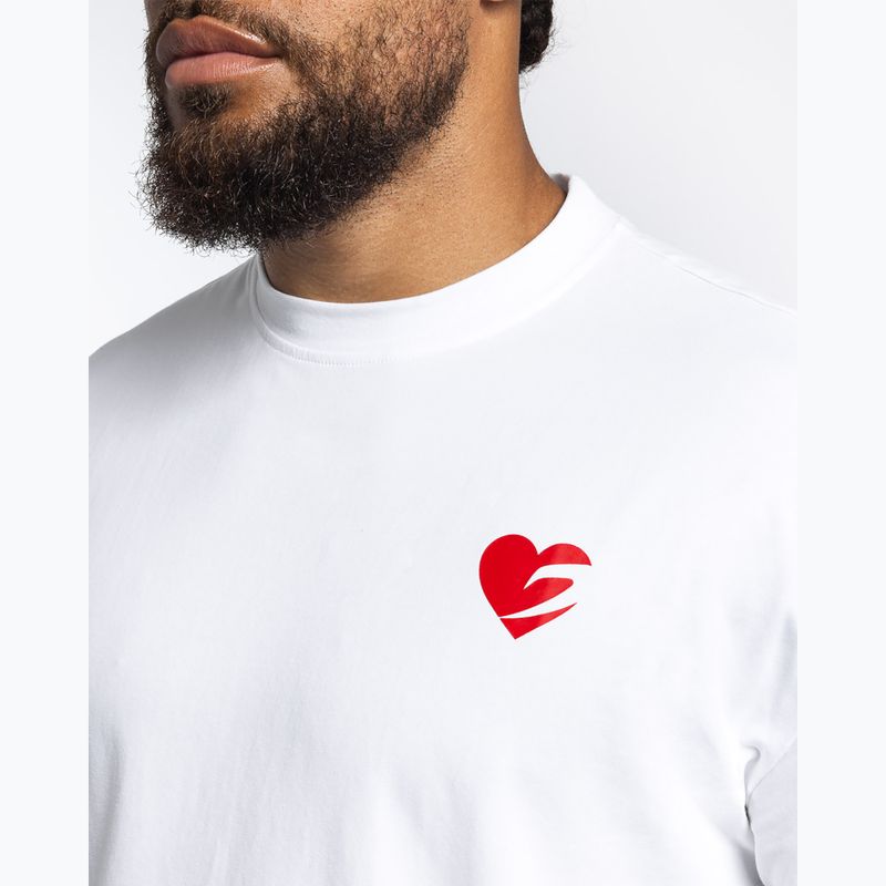 Tricou pentru bărbați Boxraw Boxing is Love Oversized White 8
