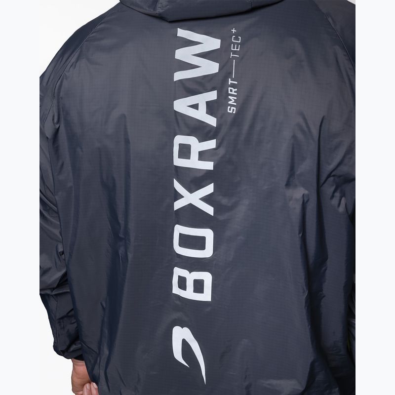 Bluză pentru bărbați BOXRAW Genaro Oversized Windbreaker Hoodie charcoal 10