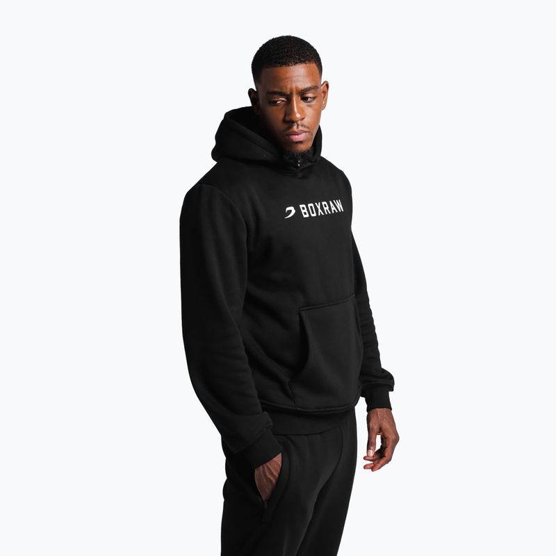 Bluză pentru bărbați BOXRAW A.B.C. Hoodie black 5