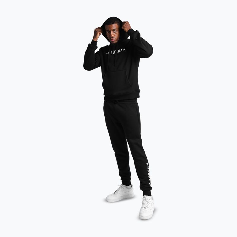 Bluză pentru bărbați BOXRAW A.B.C. Hoodie black 6