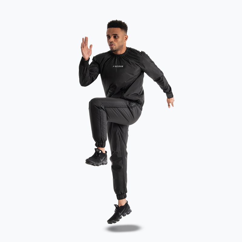 Combinezon pentru bărbați BOXRAW Hagler Sauna Suit 2.0 black 2
