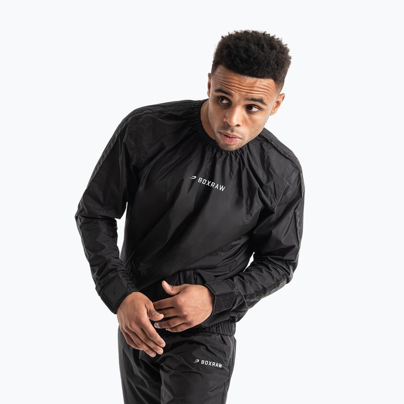 Combinezon pentru bărbați BOXRAW Hagler Sauna Suit 2.0 black 3
