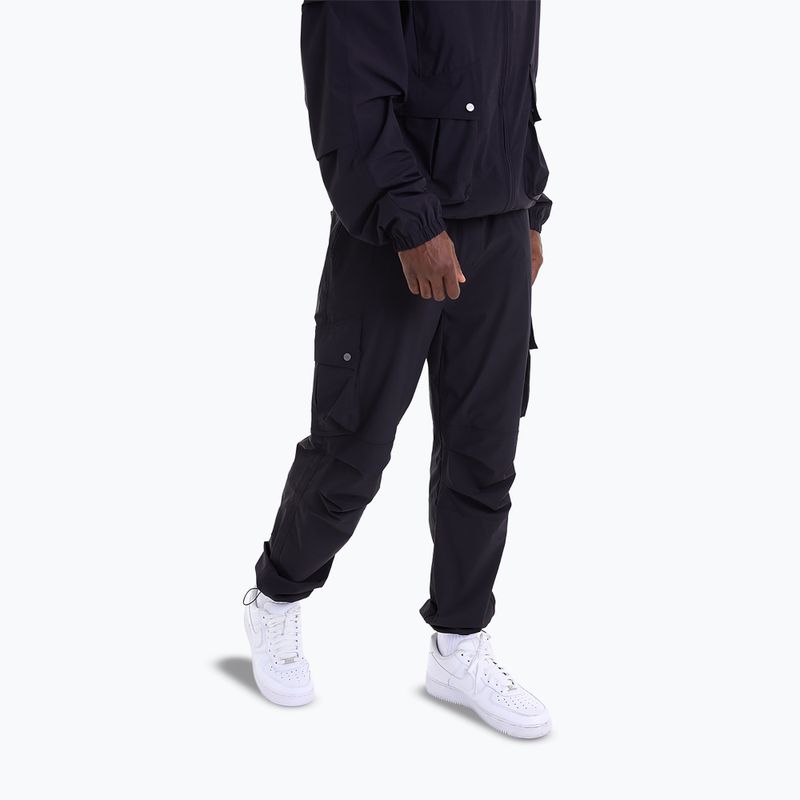 Pantaloni pentru bărbați Boxraw Benton Cargo Bottoms black 3