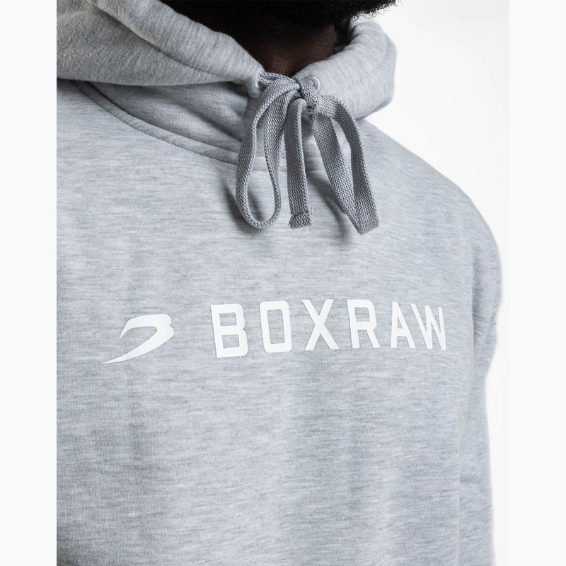 Bluză pentru bărbați Boxraw A.B.C. Hoodie grey 8