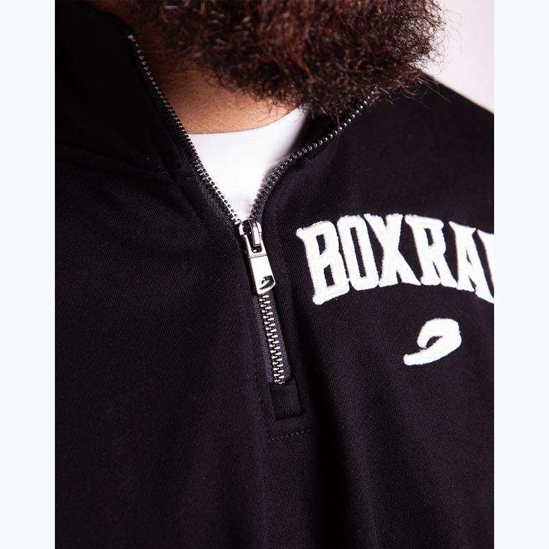 Bluză pentru bărbați BOXRAW East Street 1/4 Zip black 7