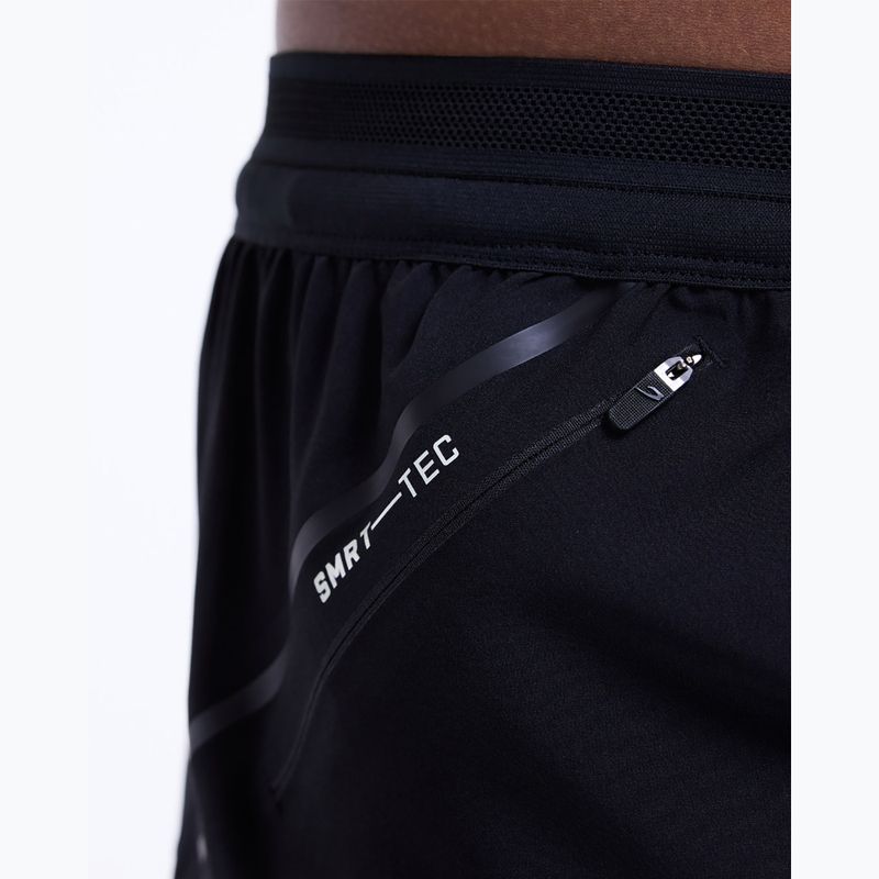 Pantaloni scurți de antrenament pentru bărbați BOXRAW Sparring Club 2-in-1 black 8