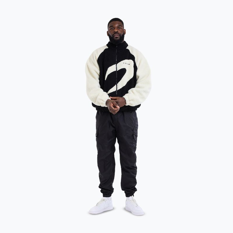 Geacă pentru bărbați Boxraw Walker Sherpa black/cream 2