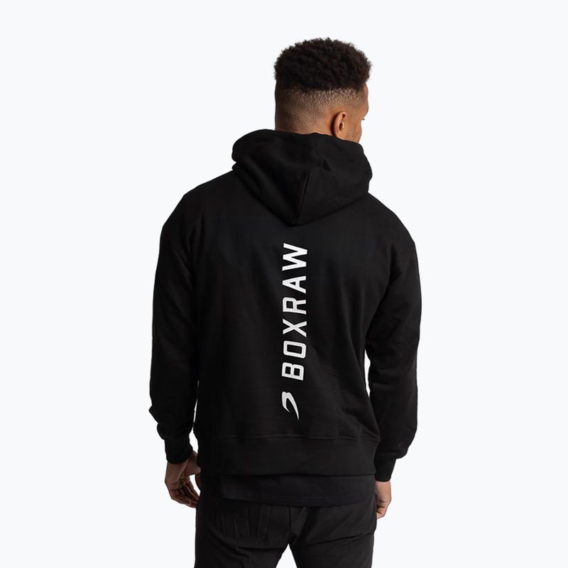 Bluză pentru bărbați Boxraw Strike Oversized Hoodie black 3