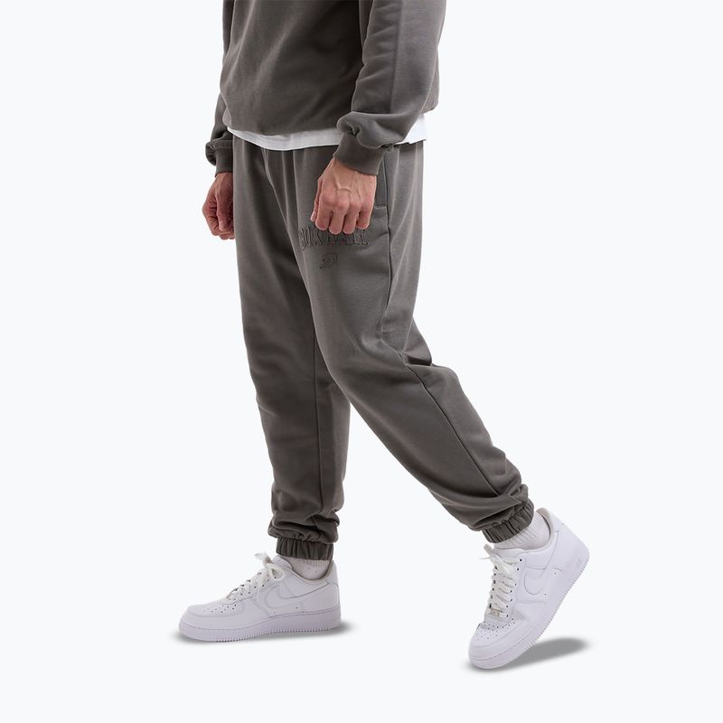Pantaloni pentru bărbați Boxraw East Street Bottoms distressed grey 5