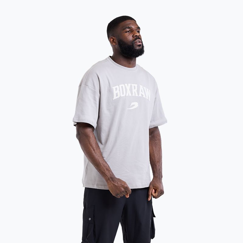Tricou pentru bărbați Boxraw East Street Oversized T-Shirt Grey 4