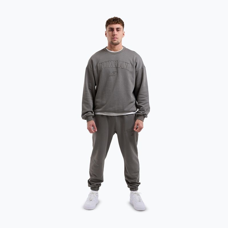 Bluză pentru bărbați Boxraw East Street Sweatshirt distressed grey 2