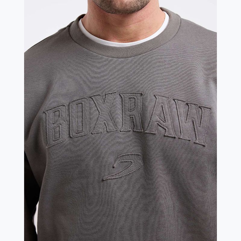 Bluză pentru bărbați Boxraw East Street Sweatshirt distressed grey 7