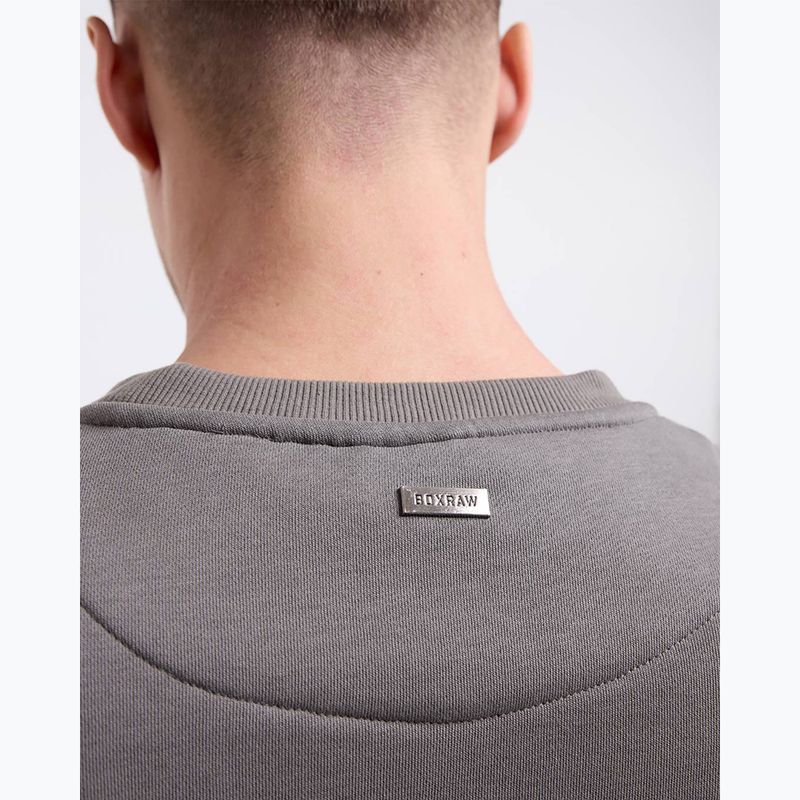 Bluză pentru bărbați Boxraw East Street Sweatshirt distressed grey 9