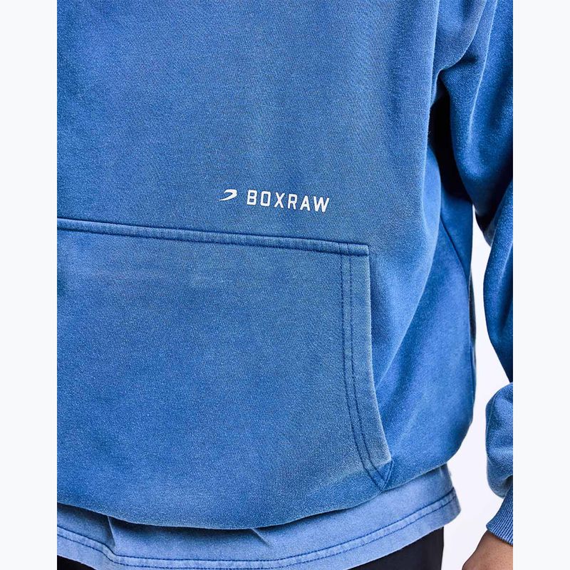 Bluză pentru bărbați BOXRAW Sparring Club Oversized Hoodie washed baby blue 8