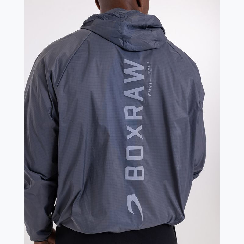 Geacă pentru bărbați BOXRAW Genaro Zip Up Windbreaker charcoal 6