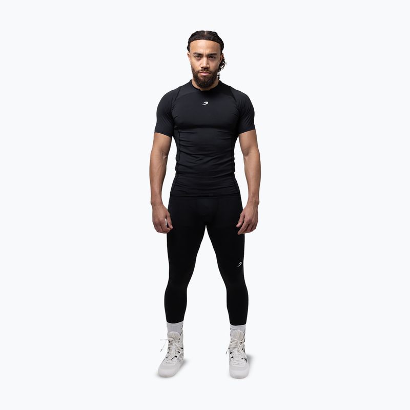 Tricou pentru bărbați BOXRAW Saddler Compression black 2