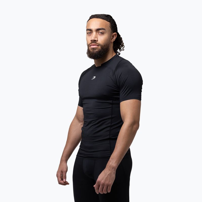 Tricou pentru bărbați BOXRAW Saddler Compression black 4
