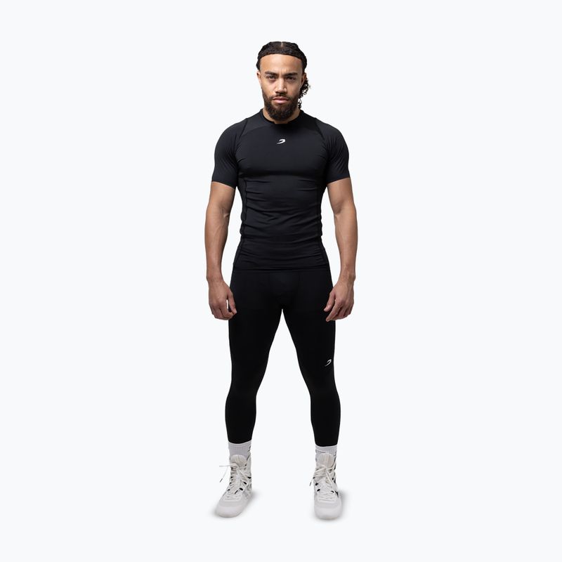 Colanți de antrenament pentru bărbați BOXRAW Saddler Compression black 2