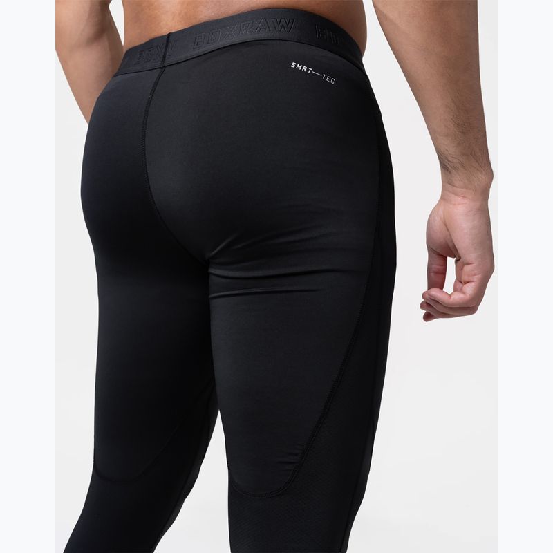 Colanți de antrenament pentru bărbați BOXRAW Saddler Compression black 6