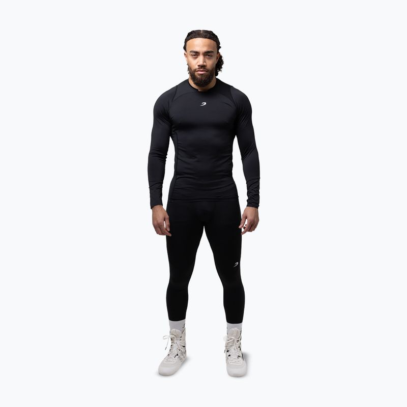 Longsleeve pentru bărbați BOXRAW Saddler Compression black 2