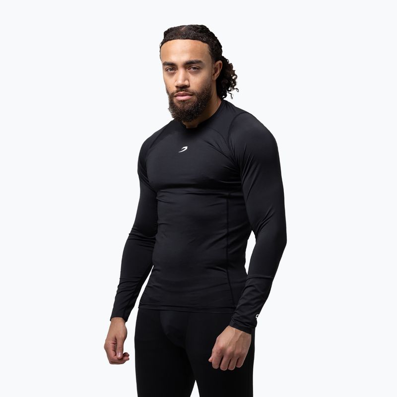 Longsleeve pentru bărbați BOXRAW Saddler Compression black 4