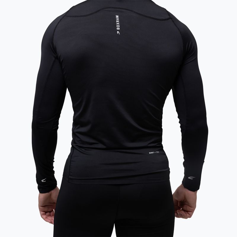 Longsleeve pentru bărbați BOXRAW Saddler Compression black 7