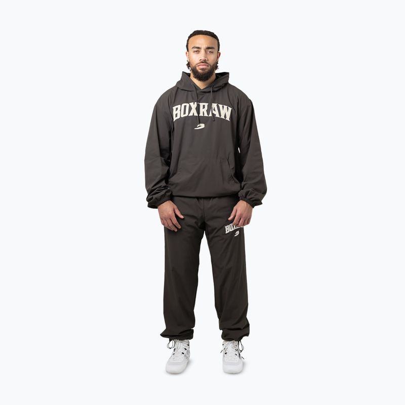Bluză pentru bărbați BOXRAW East Street Shell Hoodie charcoal 2